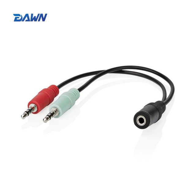 DAWN LINK 3.5mm Male To 2x3.5mm Female Splitter