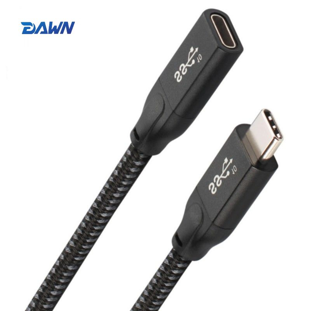 DAWN LINK USB3.2 Gen2x2 Extension Cable 20Gbps 100W
