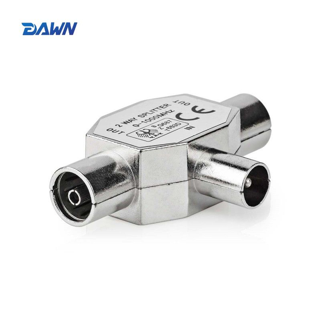 DAWN LINK Satellite Antenna Adapter Coax M-F 75Ohm