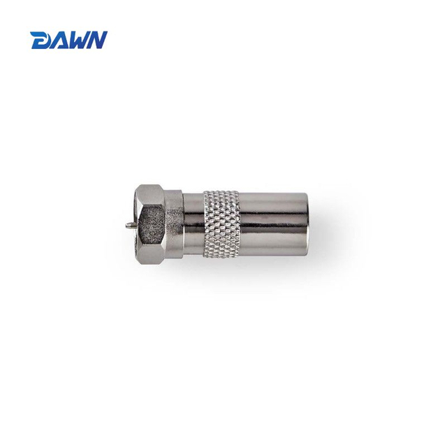 DAWN LINK Satellite Antenna Adapter Coax IEC F Male 75Ohm