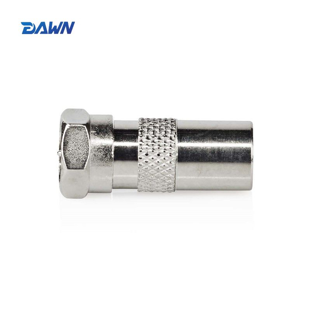 DAWN LINK Satellite Antenna Adapter Coax IEC F Male 75Ohm