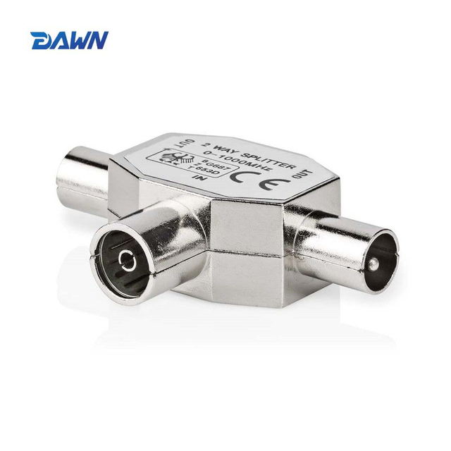 DAWN LINK Satellite Antenna Adapter Coax F-M 75Ohm