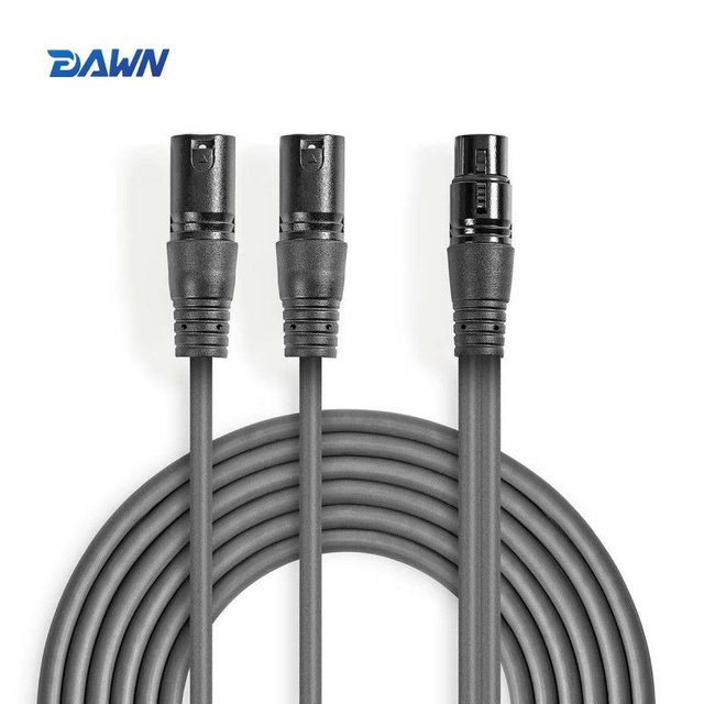 DAWN LINK 2XLR 3Pin Male To 3Pin Female