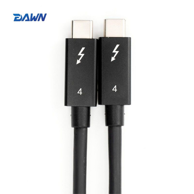 DAWN LINK USB4.0 Gen3x2 C To C 40Gbps 240W Black