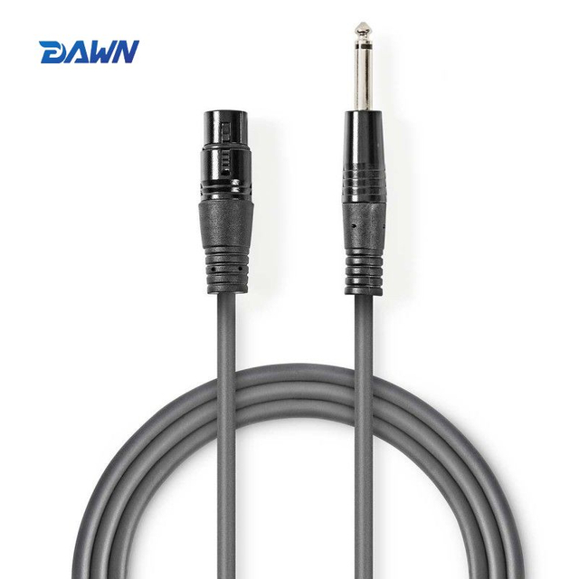DAWN LINK XLR 3Pin Female To 6.35mm Male