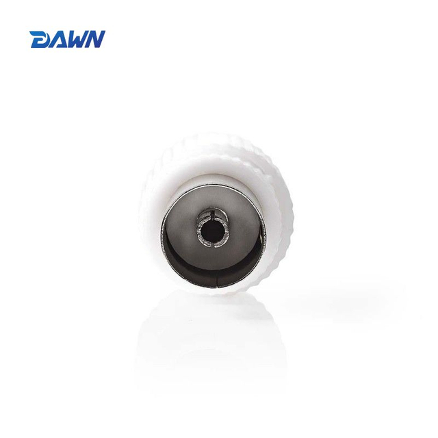 DAWN LINK Coax IEC Screw Adapter Female 75Ohm White