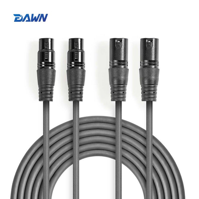 DAWN LINK 2XLR 3Pin Male To 2XLR 3Pin Female
