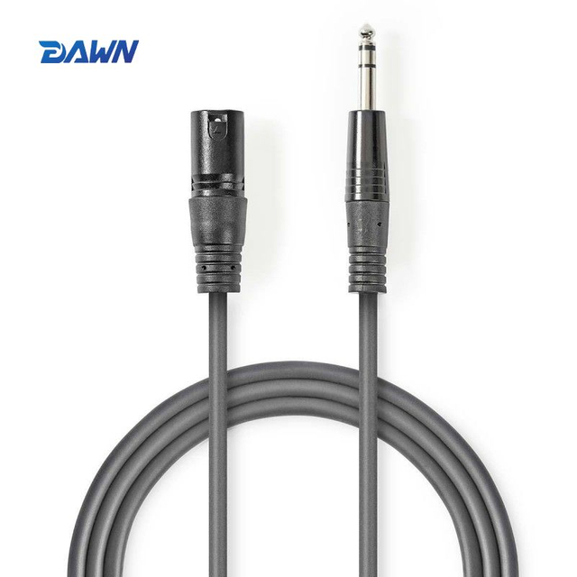 DAWN LINK XLR 3Pin Male To 6.35mm Male