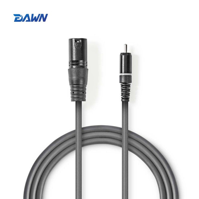 DAWN LINK XLR 3Pin Male To RCA Male