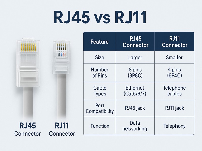 RJ45 vs RJ11 Comparison Resized